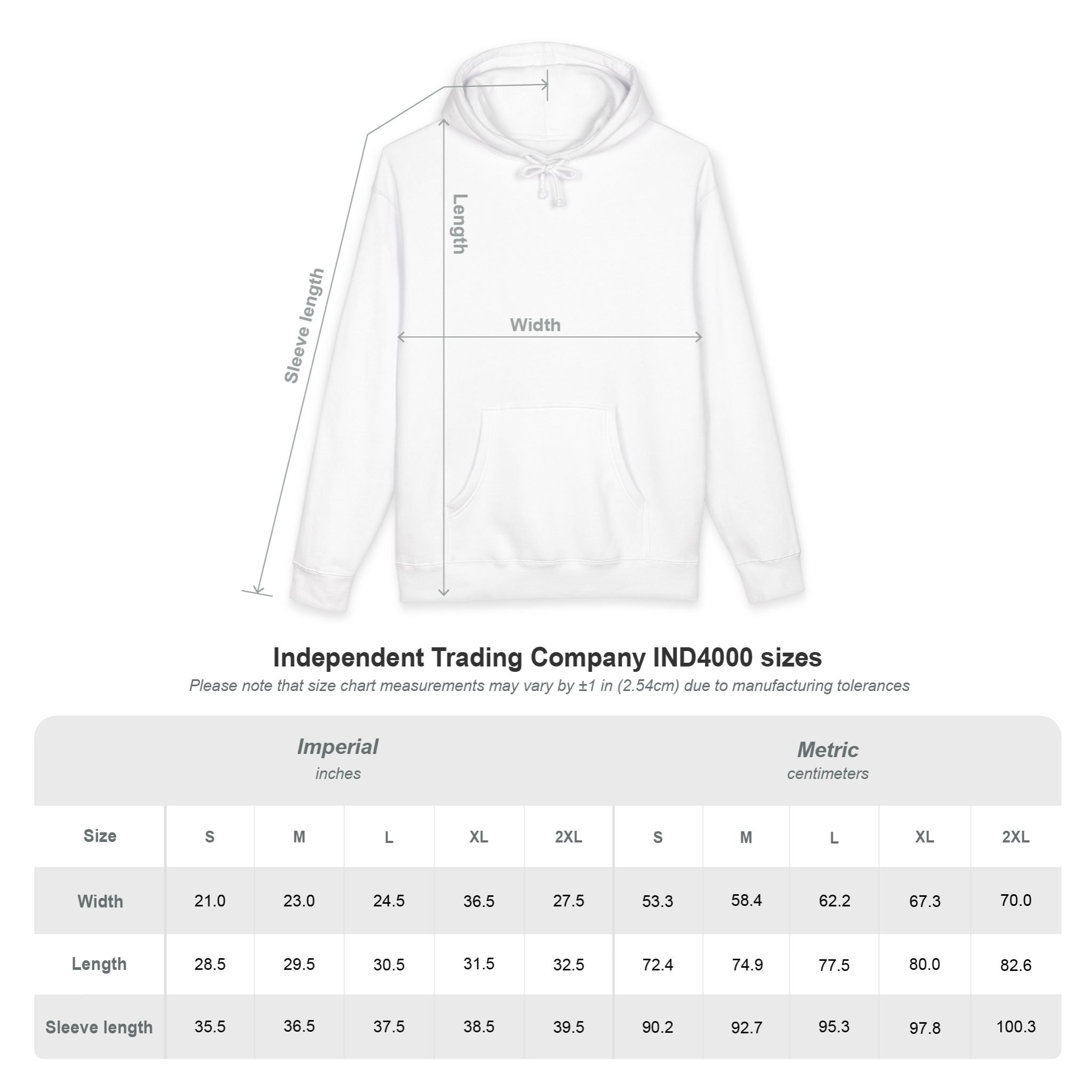 Unisex Heavyweight Hooded Sweatshirt