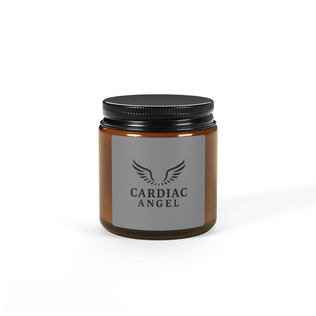 Scented Soy Candle (Multi-Size, Amber Jar)